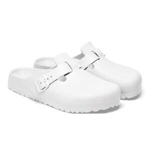 Birkenstock Boston Essentials EVA Clogs White Women’s Size 6 - 6.5 EU 37 New